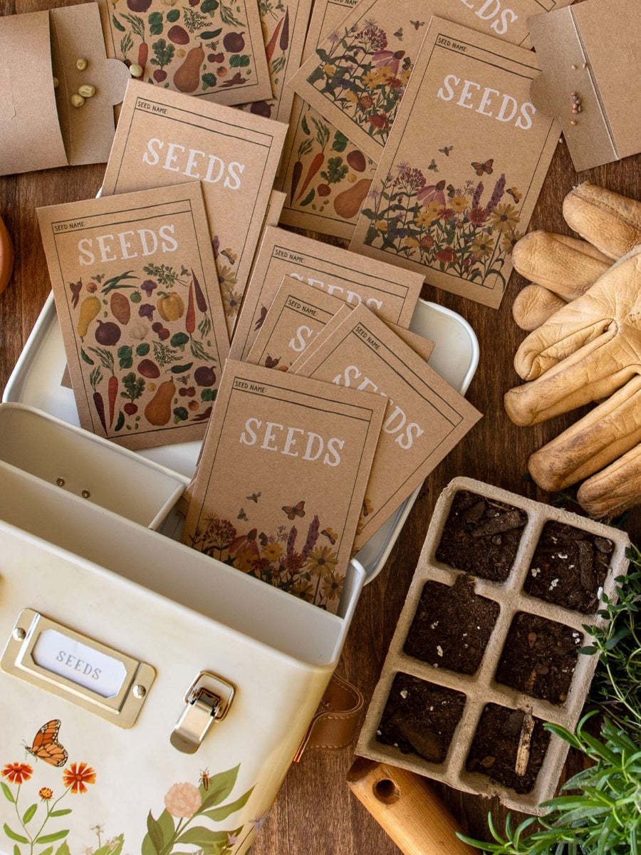 Flower Seed Storage Packets